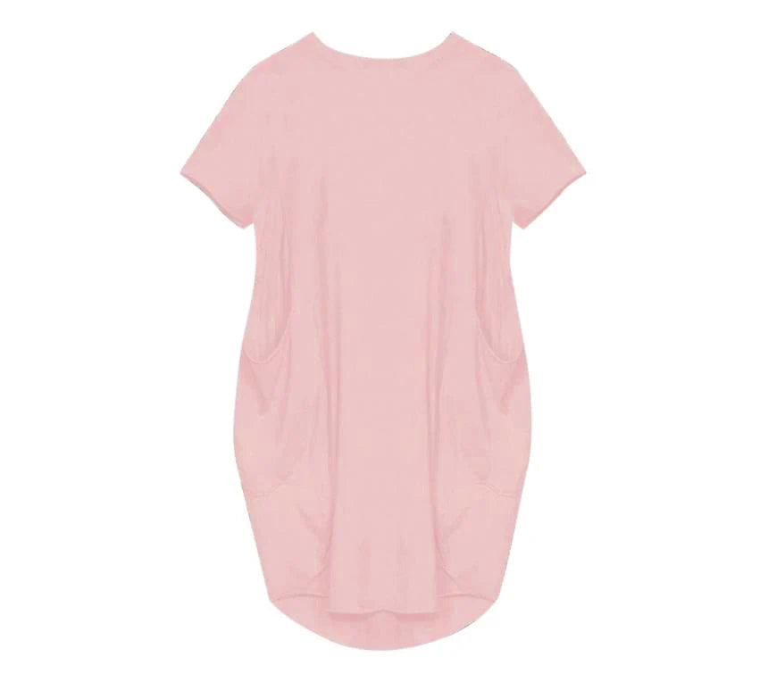 Plus Size Short Sleeve long dress