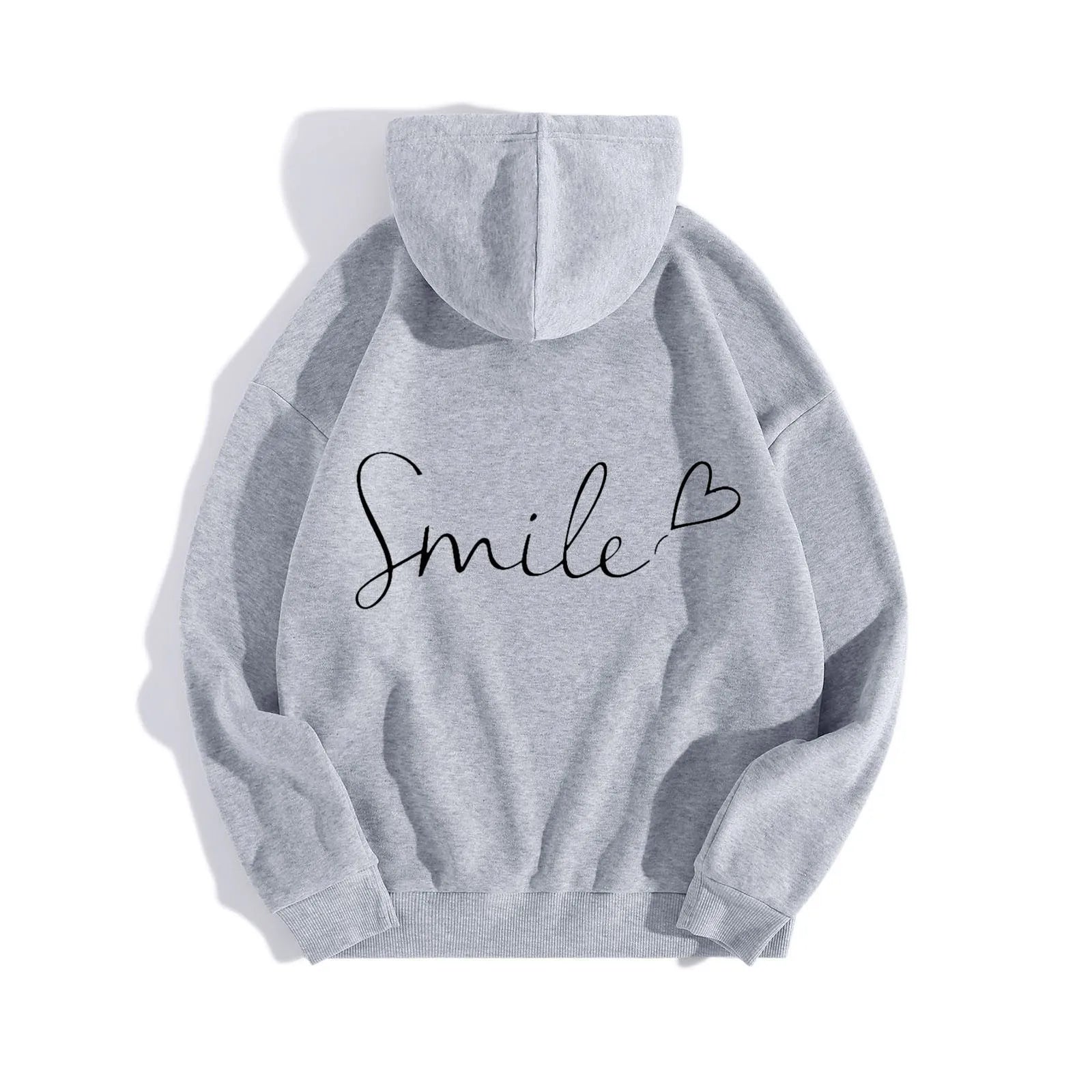 Grey Smile Hoodie