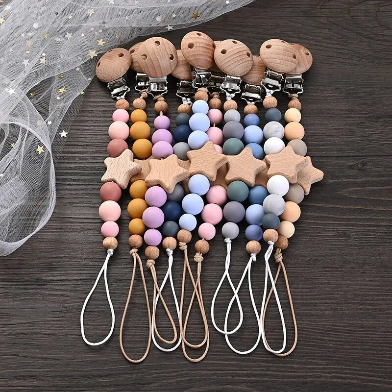 Baby Pacifier Clips Personalized Name