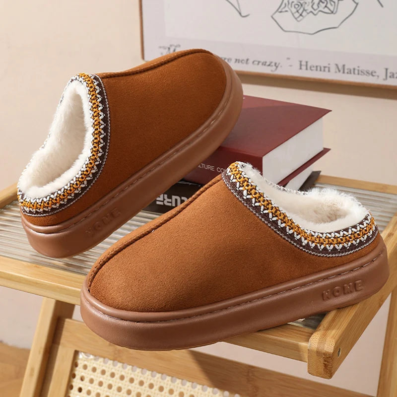 Womens faux fur Slippers