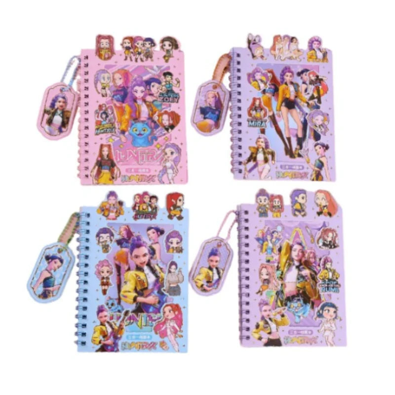 Anime K-pop Coil Notebook accessories