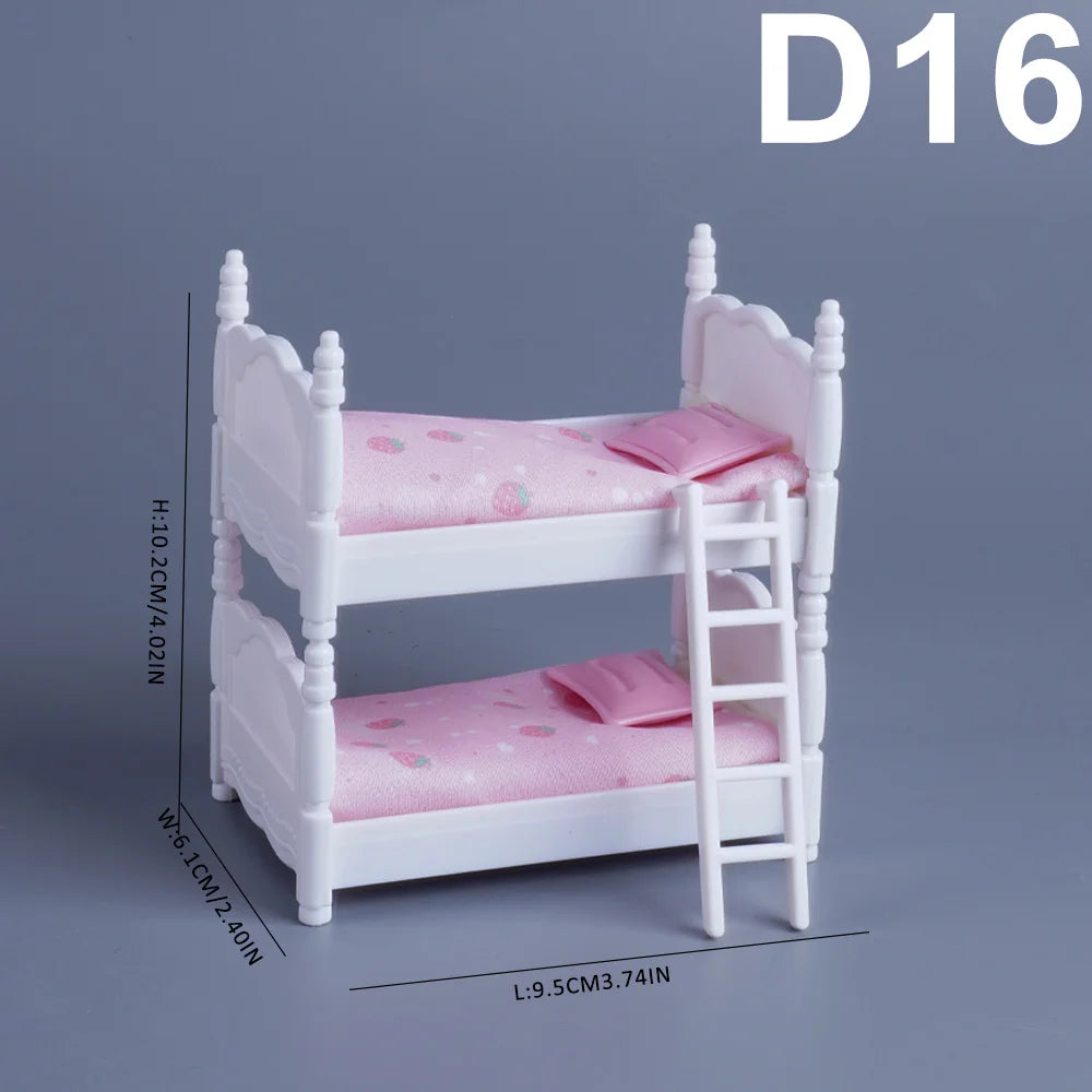 Miniature Furniture Forest Family Kitchen Toy