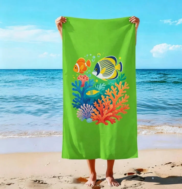 Tropical Summer Beach Towel