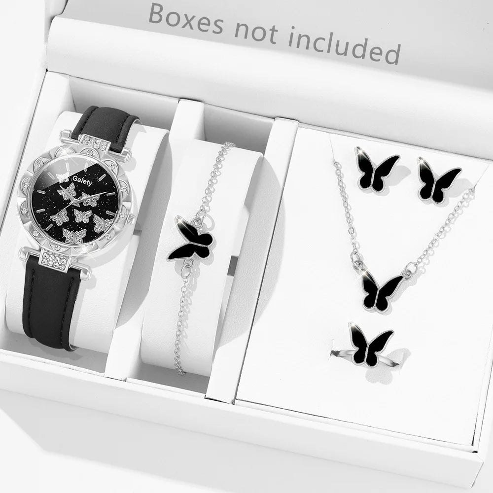 Butterfly Jewelry Set (without Box)