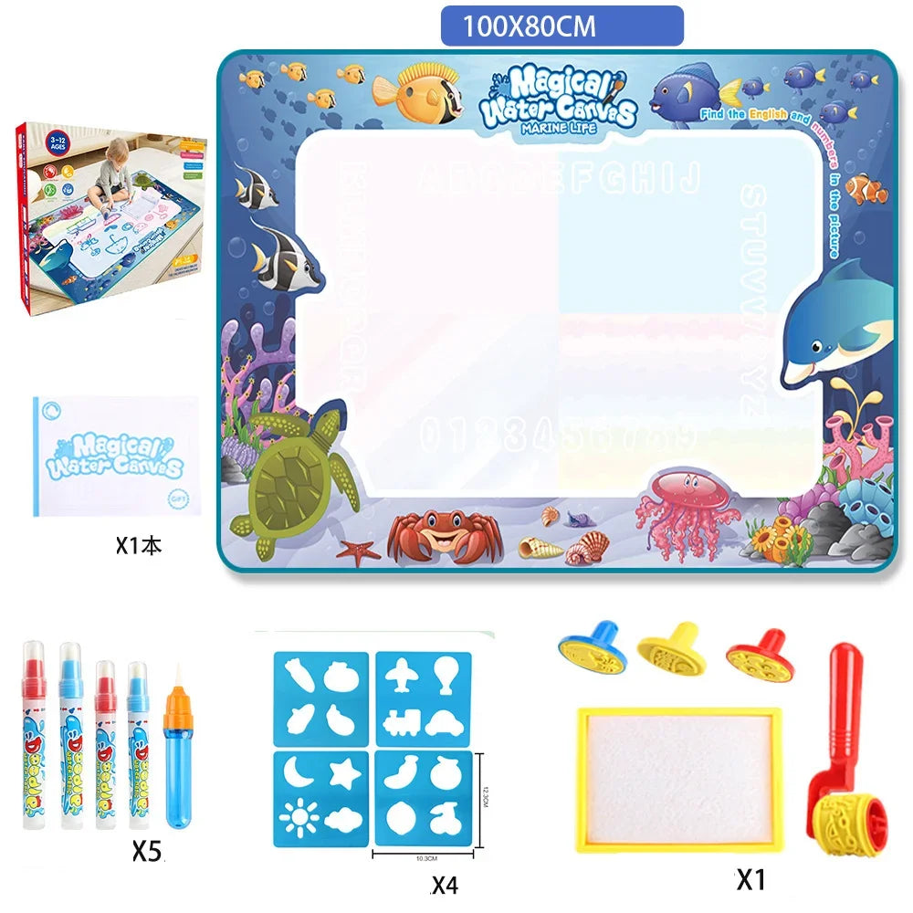 100x80CM Magic Water Drawing Mat