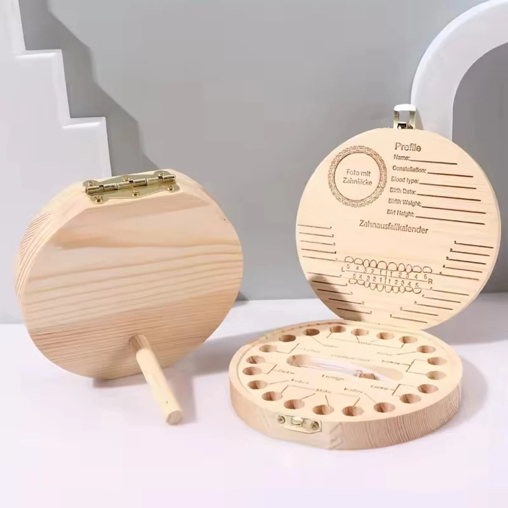 1PC Children's Milk Tooth Box