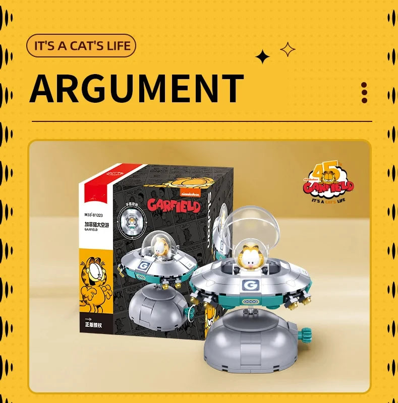 Garfield Car Building Blocks