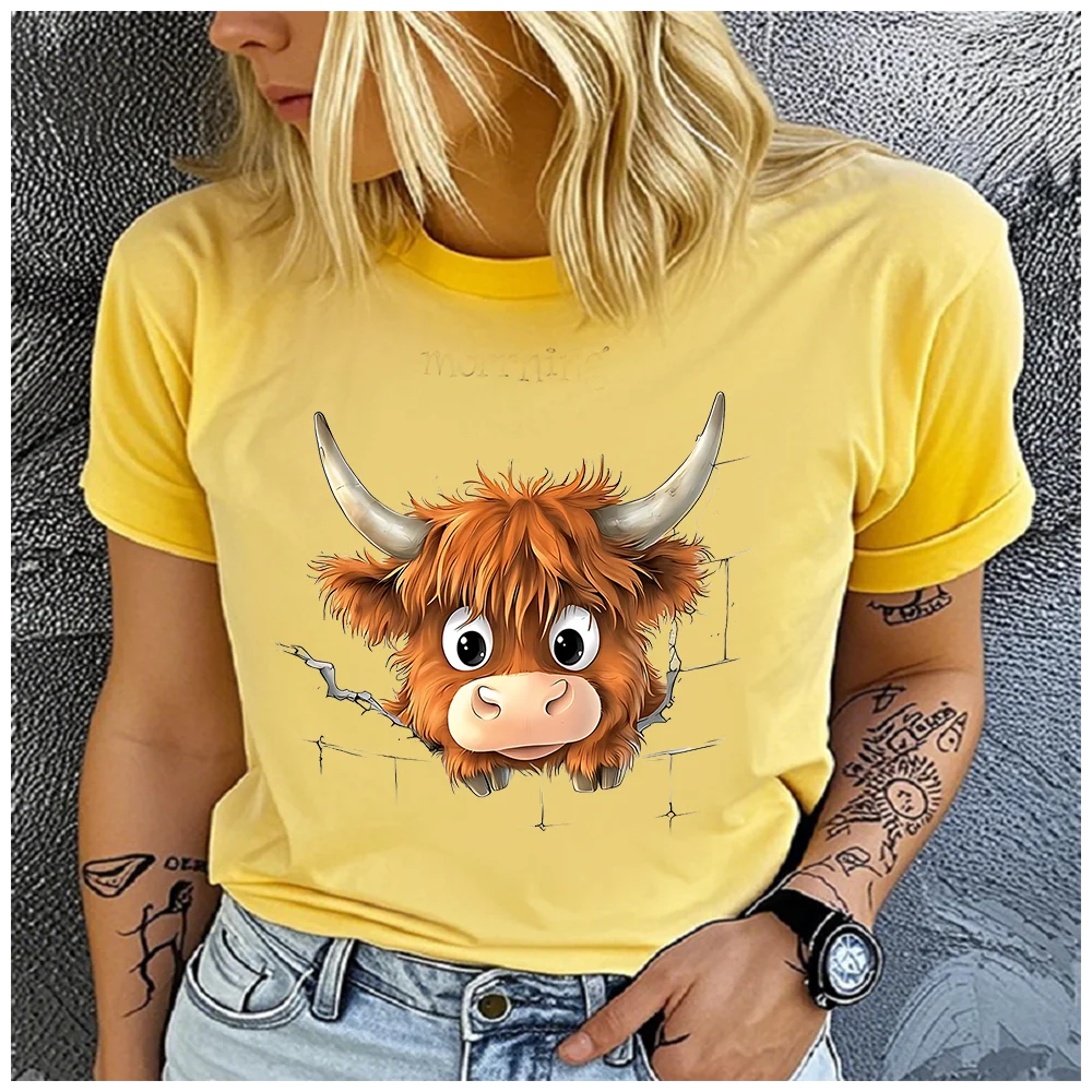 Highland Cow Tshirt