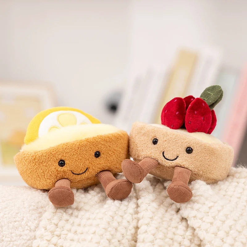 Cute Strawberry/Lemon Tart Plush