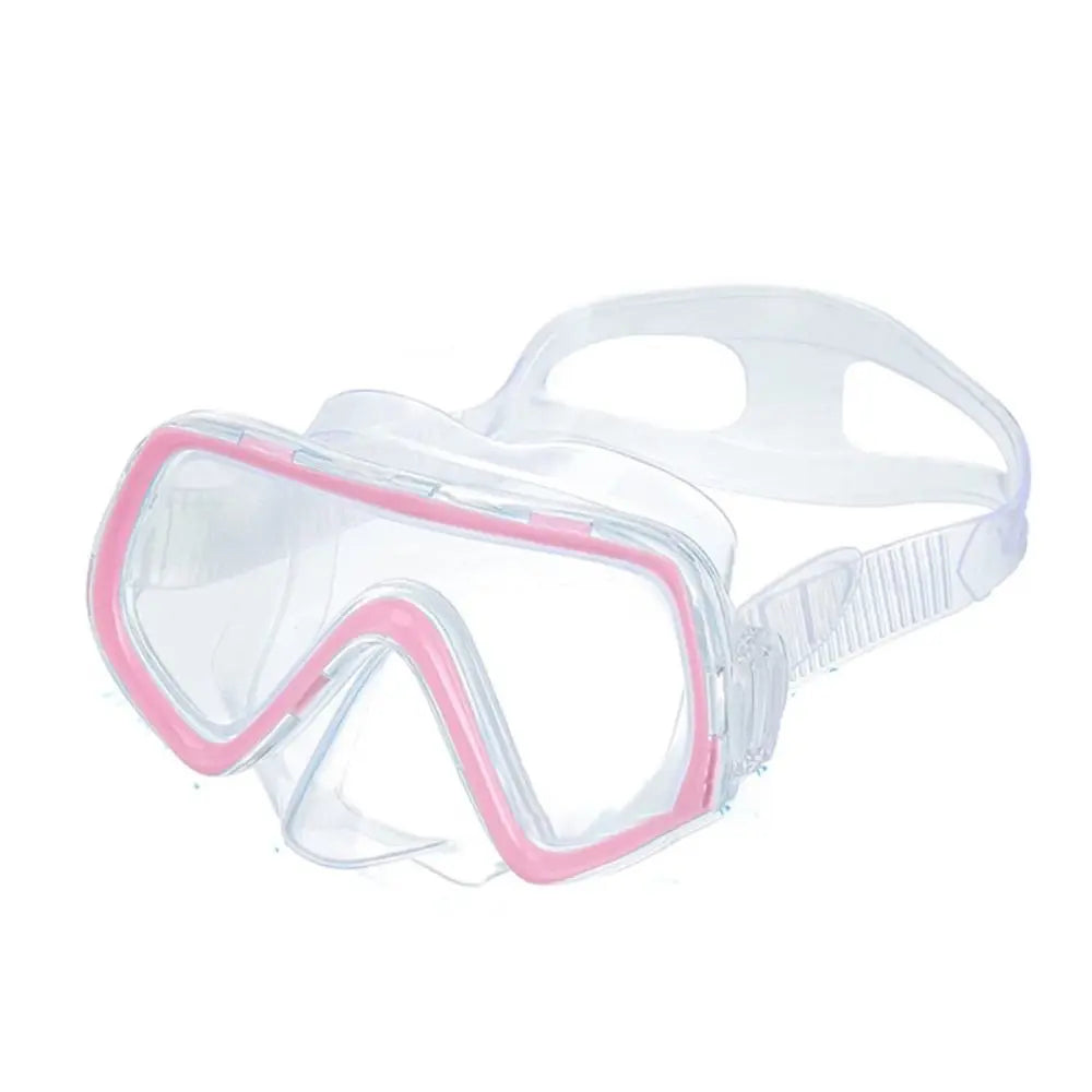 PVC Strap Kids Swim Goggles Anti Fog with Nose Cover