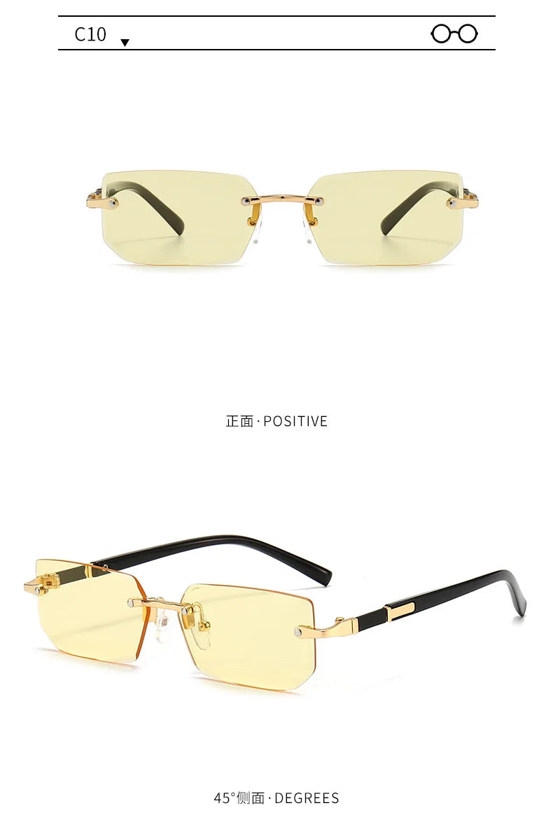 Rimless Sunglasses