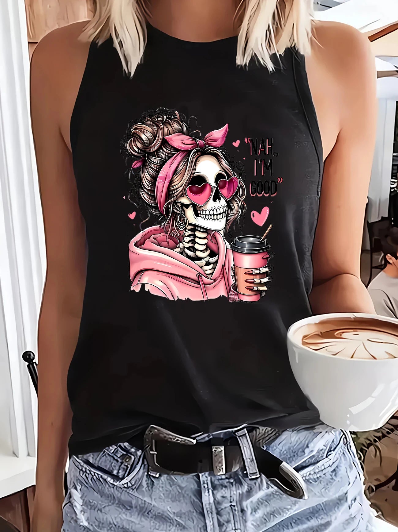 Funny Hip Hop Vest Tee