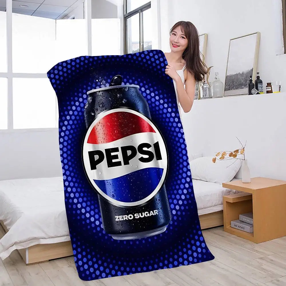 Pepsi Art Cola Microfiber Beach Towel