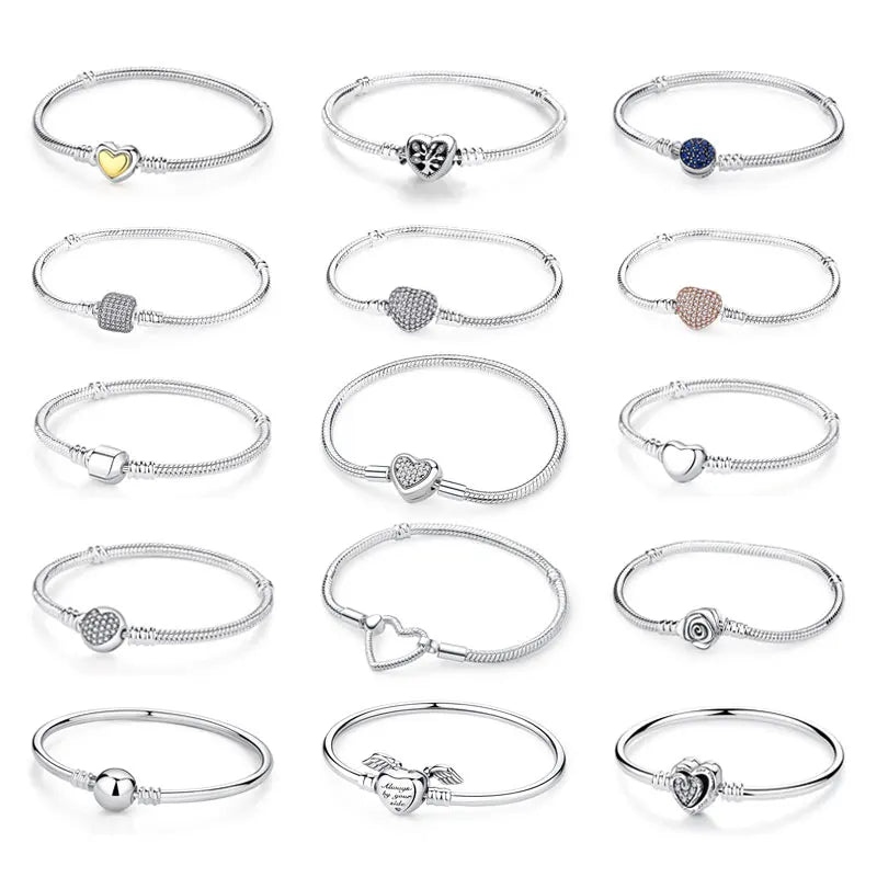 Sterlin Silver Charm Bracelets