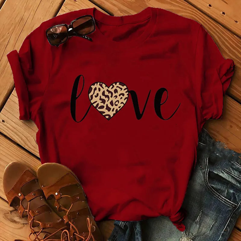 Leopard Love T Shirt