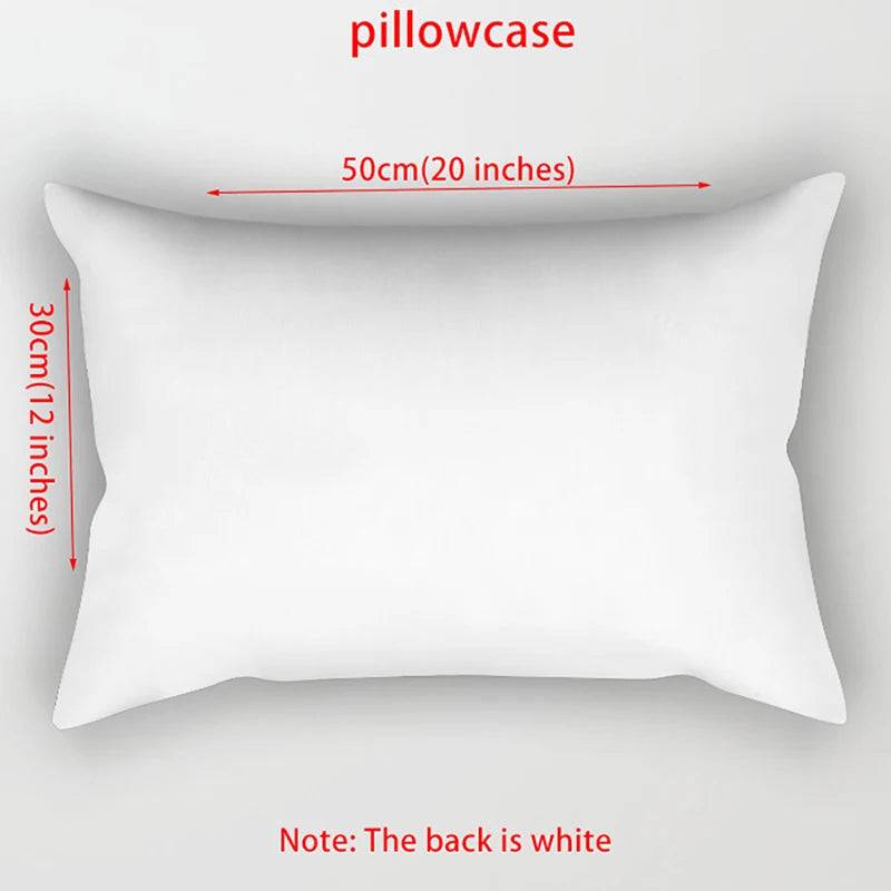 Throw Pillow Tropical Plant Cover Decorative Pillowcase Cushion Home Decor