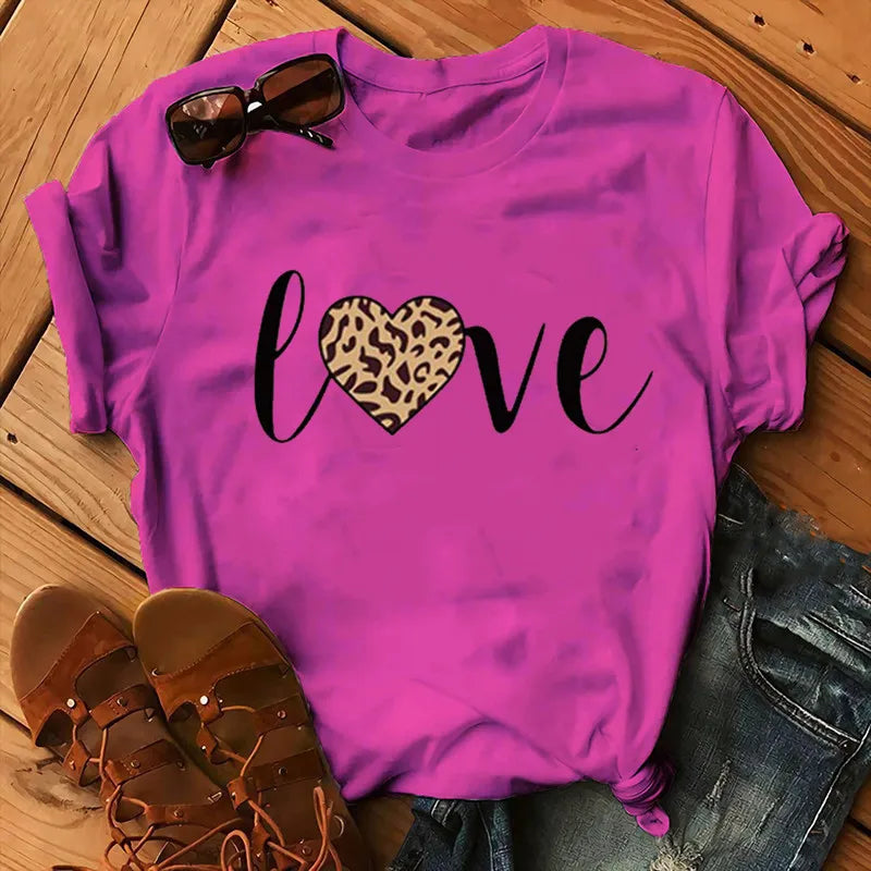 Leopard Love T Shirt