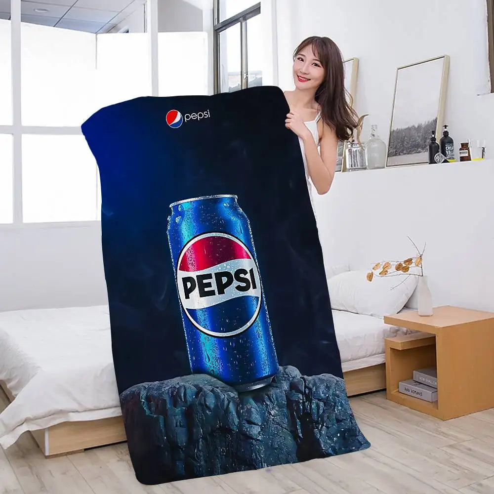 Drinks P-Pepsis Art Cola Microfiber Beach Towel Absorbent Quick Dry Soft Yoga Swimming Resort Mountain Climbing Towel