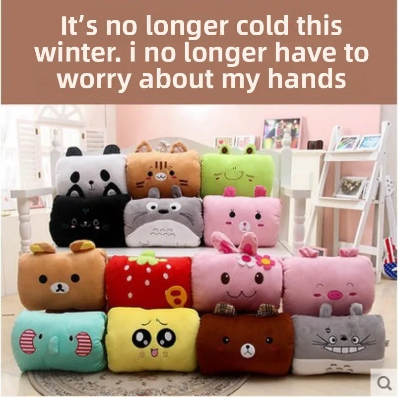 Cushion Pillow Nap Weak Hero Level 1 Arm Pillow Non-electric Sleeping Pillows Hand Warmer Cute Gift for Children Suho Travel