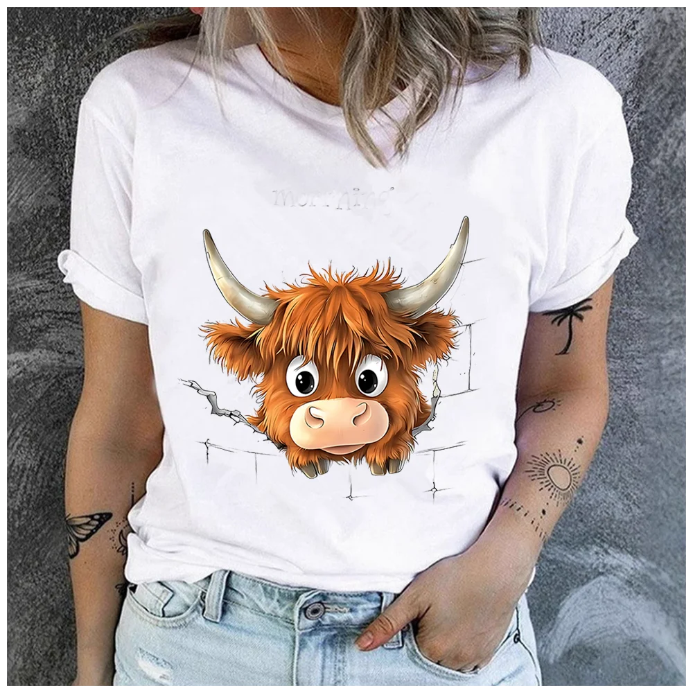 Highland Cow Tshirt