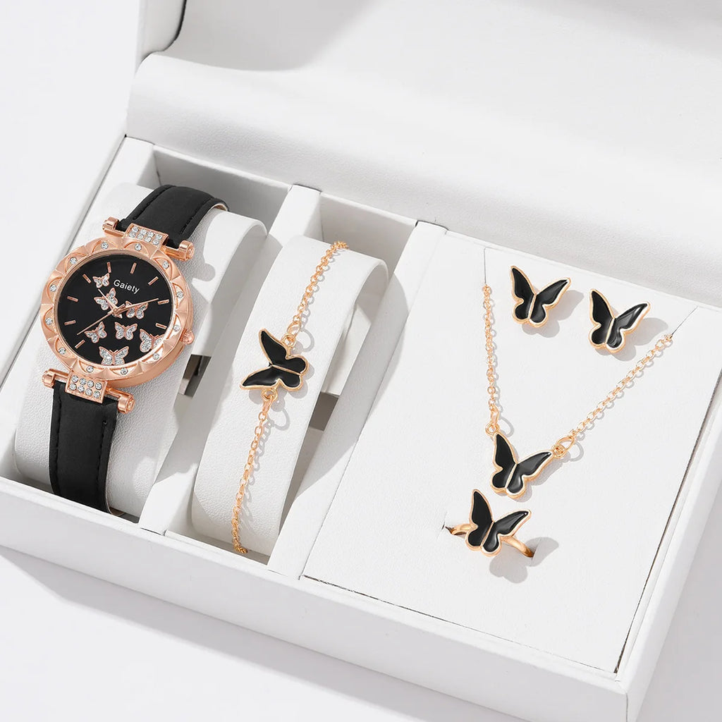 Butterfly Jewelry Set (without Box)