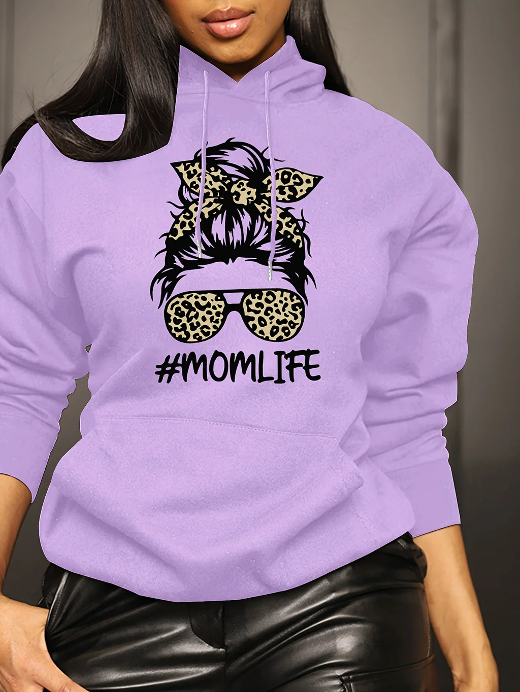 Mom Life graphic sweater