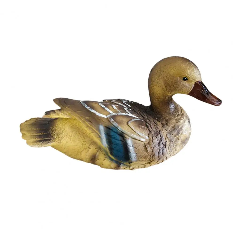 Floating Duck Sculpture Resin Duck Statue Garden Pond Landscape Decoration Floating Duck Outdoor Ornament Gift for Nature Lovers