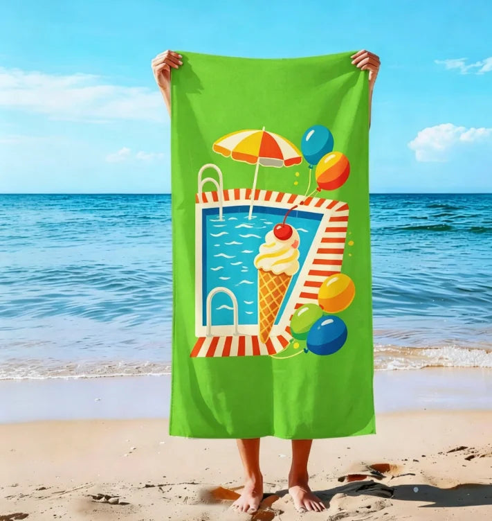 Tropical Summer Beach Towel
