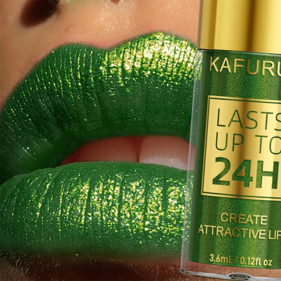 14 Colors Glitter Metallic Lip Glaze