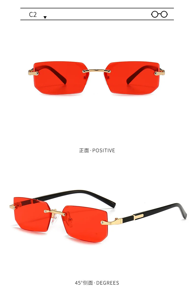 Rimless Sunglasses