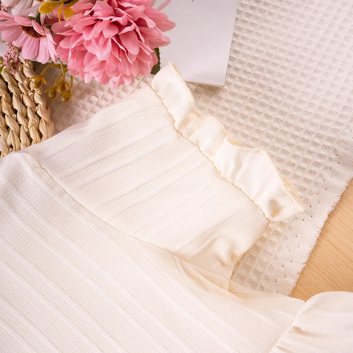 Shorts Sleeves + Wide Leg Pants 2PCS