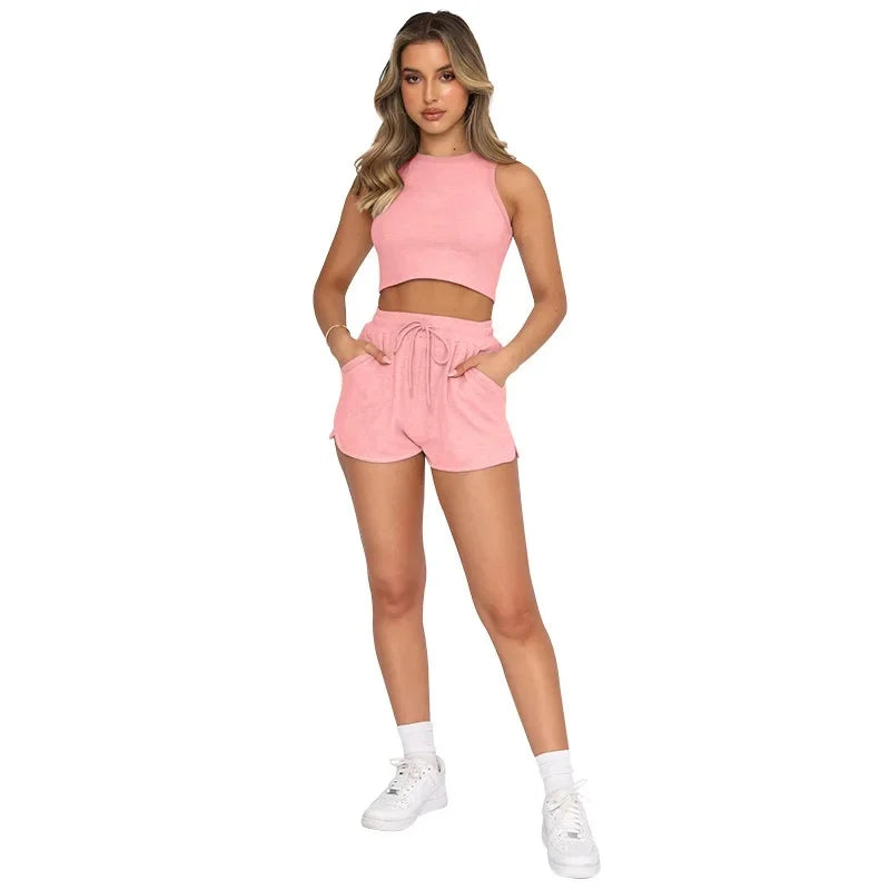 shorts and crop top srt