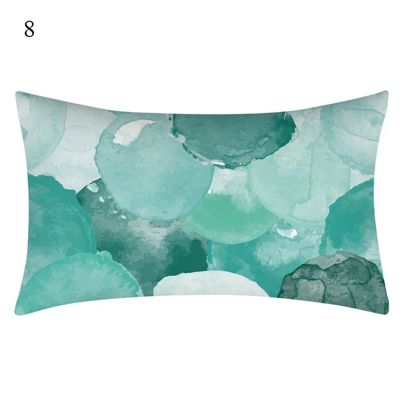 Throw Pillow Tropical Plant Cover Decorative Pillowcase Cushion Home Decor
