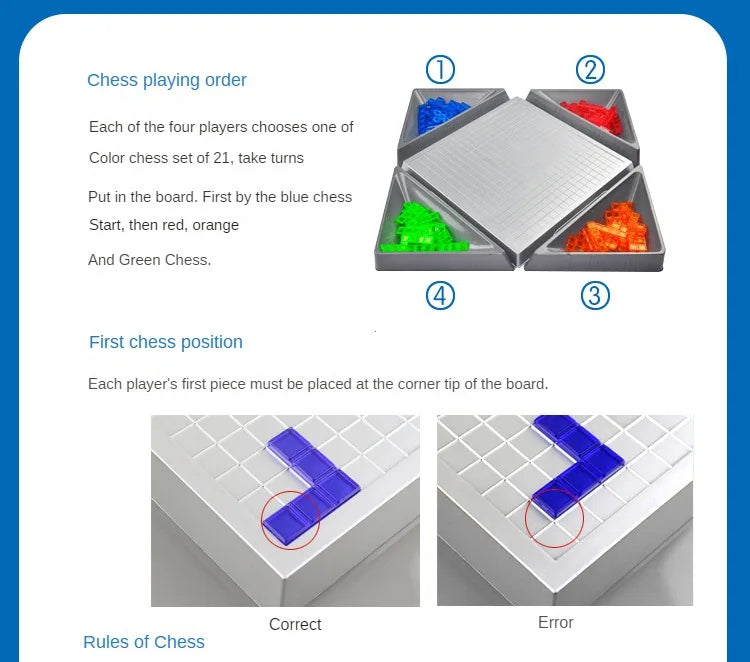Children Intellectual Puzzle Board