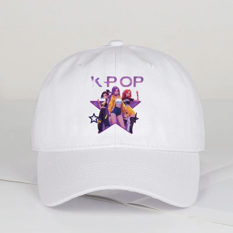K-POP Cartoon Girl Group Star
