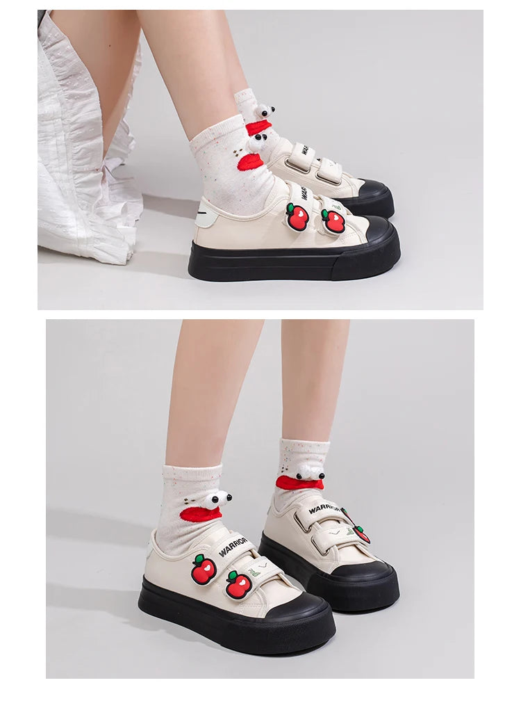 Strawberry Powder Canvas Shoes