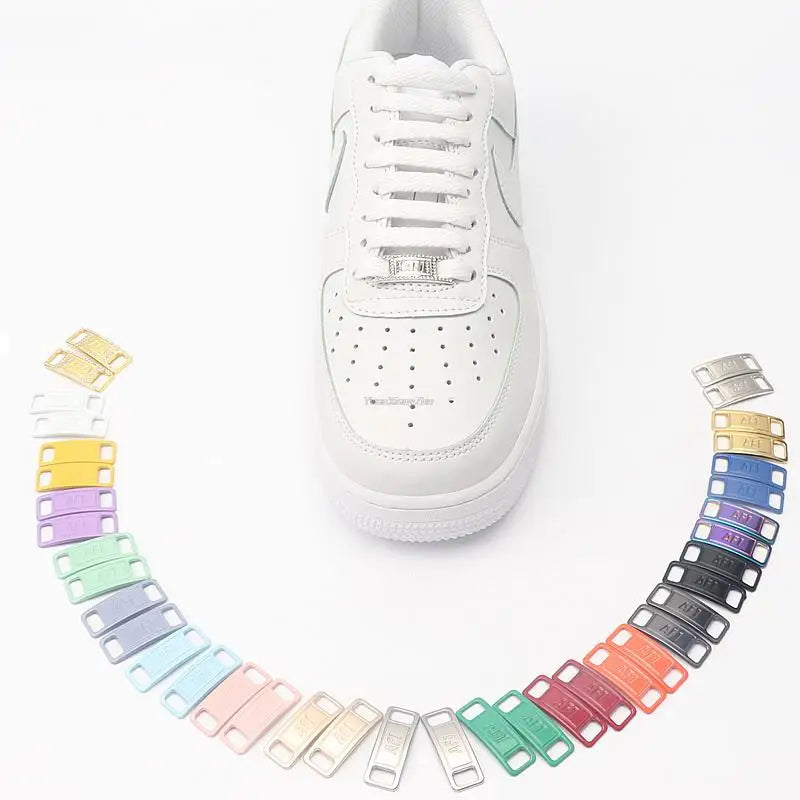 White Flat laces and Shoe Decoration Suit Sneaker Shoelace Fashion Air Force One Shoes Accessories