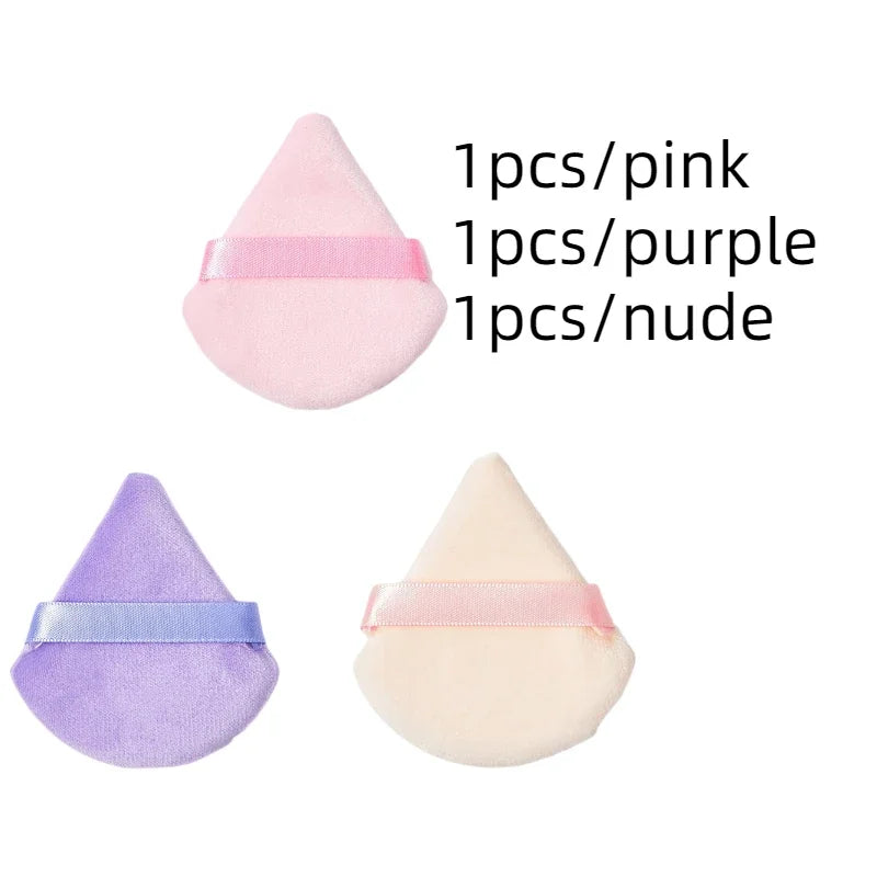 Velvet Cosmetic Powder Pufff Makeup