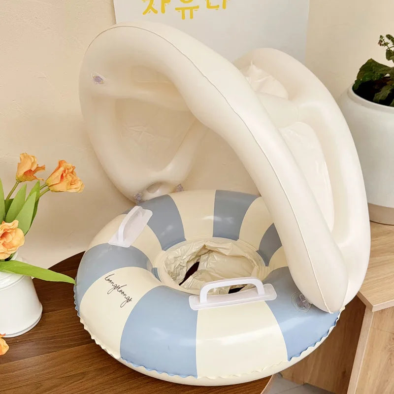 Rooxin Pool Float Baby Swim Ring Tube Inflatable Swimming Seat Ring For Kid Child Swimming Circle Beach Water Play Equipment