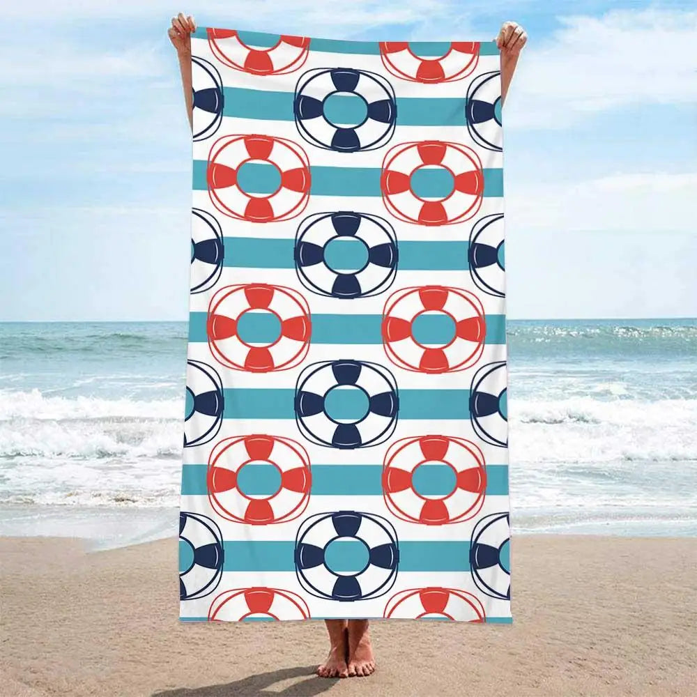Summer No Sand Free Fruit Beach Towel Microfiber Outdoor Water Sports Towel Swimming Sunscreen Quick Dry Mandala Bath Towels