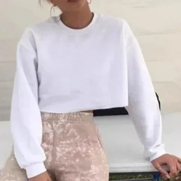 Crop Top Sweatshirt