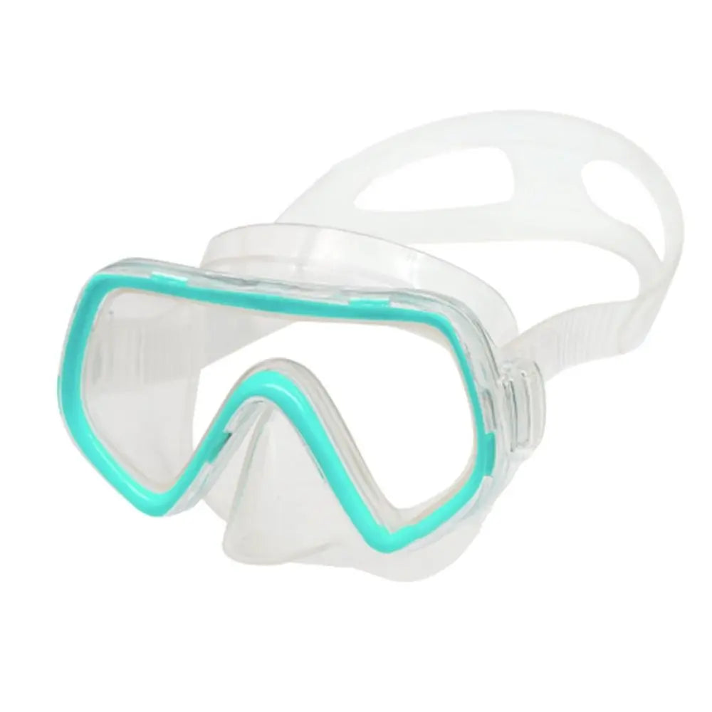 PVC Strap Kids Swim Goggles Anti Fog with Nose Cover