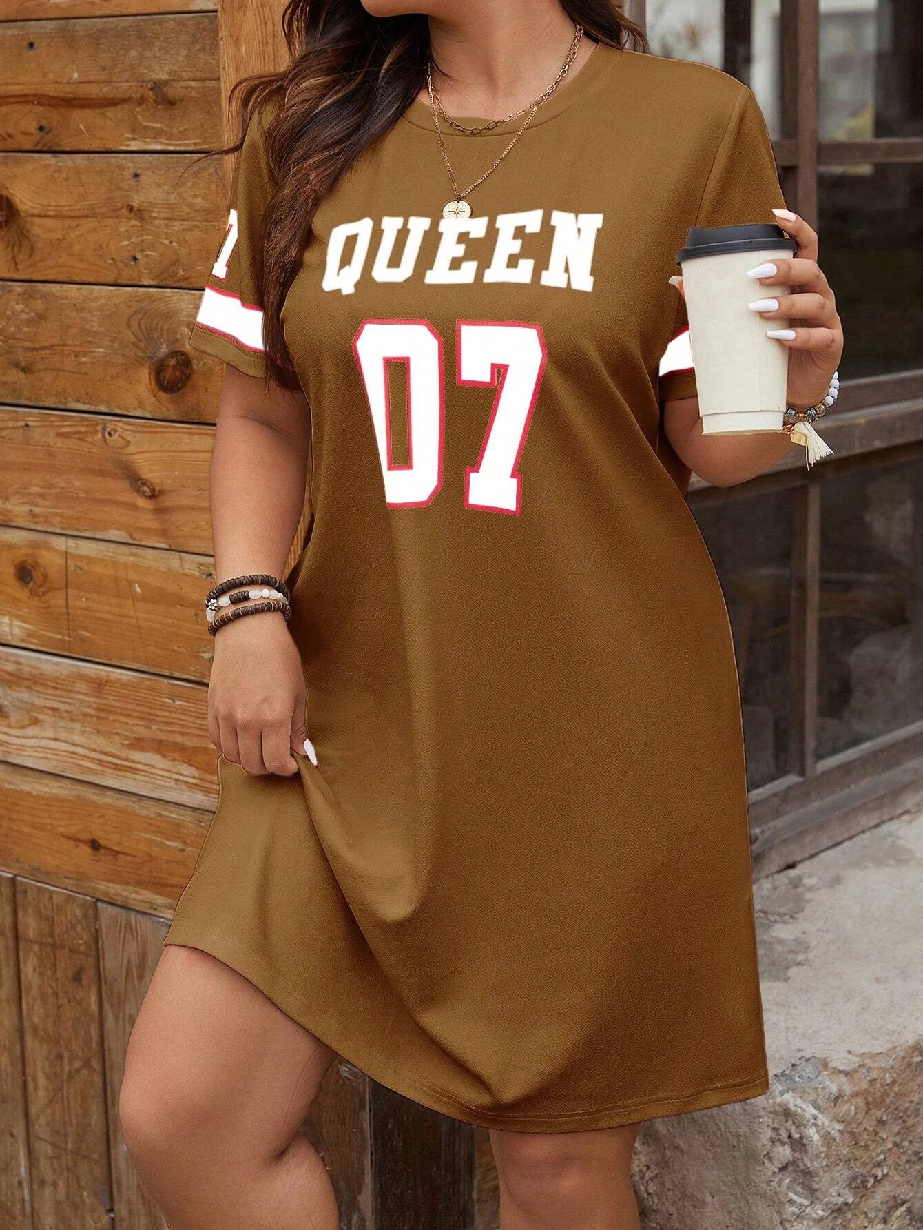 Queen Tshirt Dress