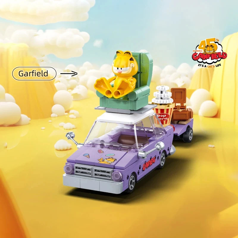 Garfield Car Building Blocks