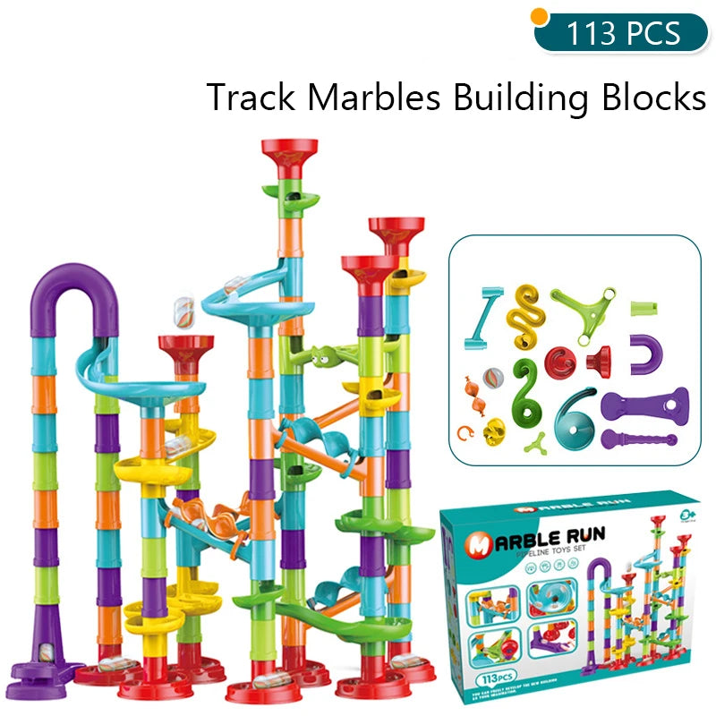 Marbles Run Catapult Track
