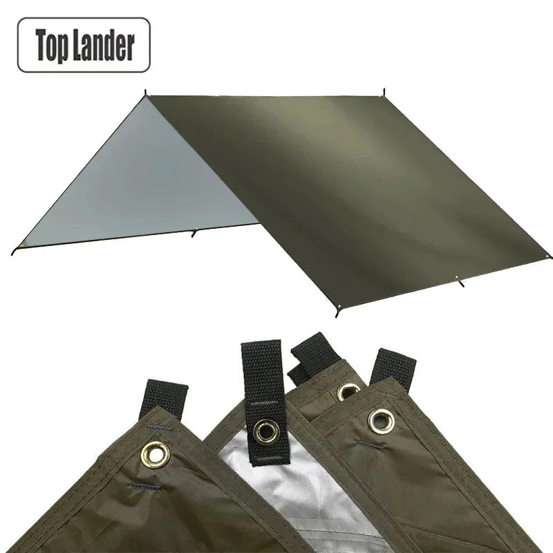 Awning Waterproof Tarp Tent Shade Ultralight Garden Canopy
