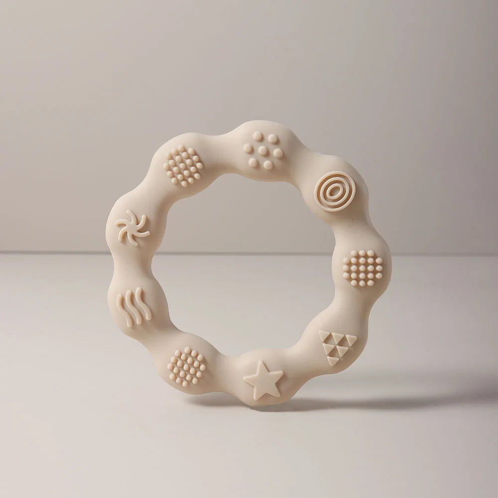 silicone ring teether