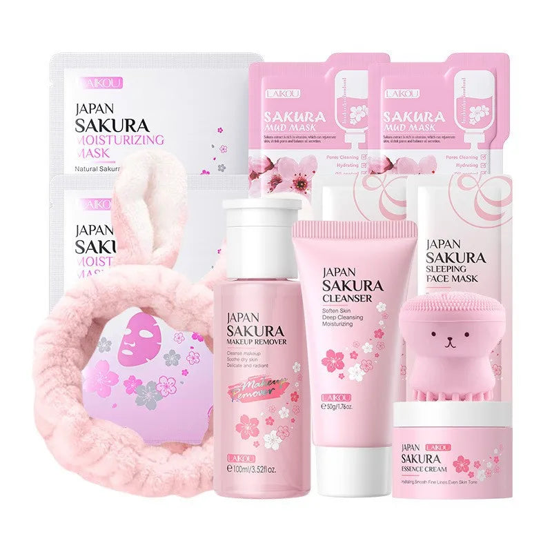 Korean Sakura Skincare Set