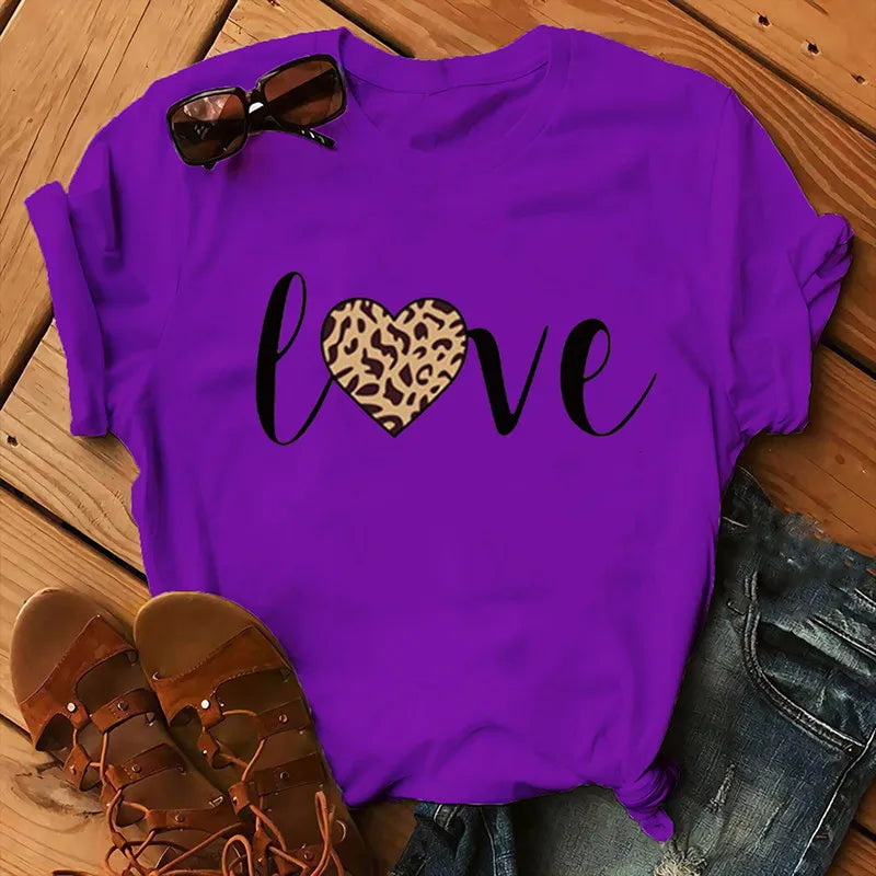 Leopard Love T Shirt