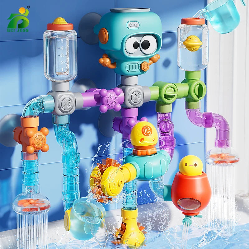 Baby Bath Toys with Strong Suction Cups